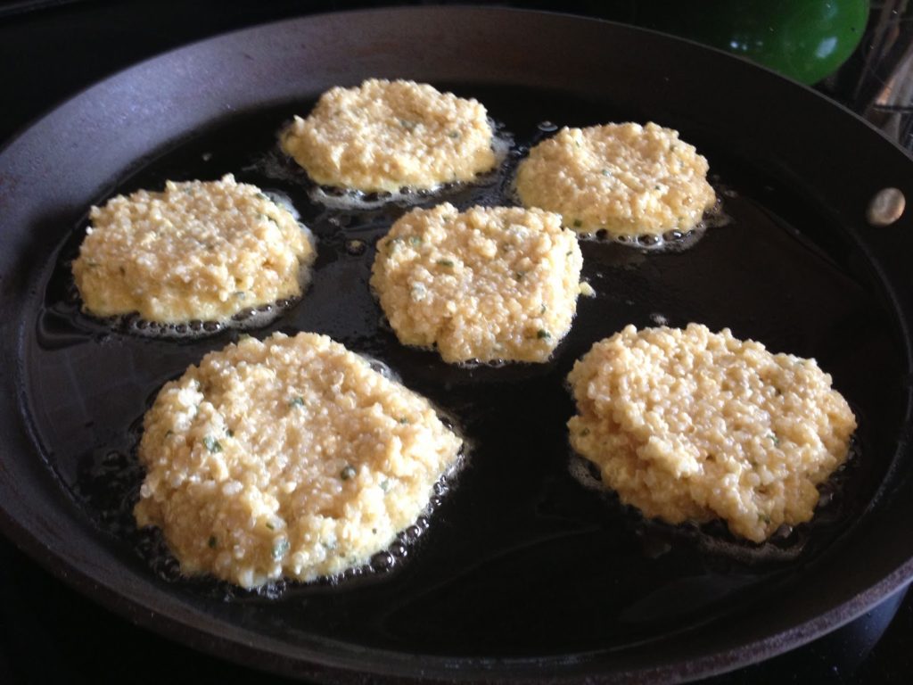 Quinoa patties with cheese recipe - jane at home