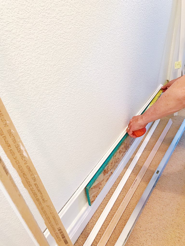 How to install picture frame wall molding in your home - an easy DIY tutorial - jane at home