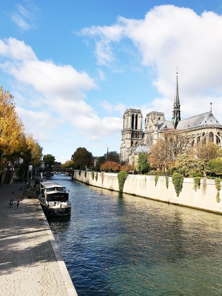 Notre Dame Cathedral Paris - 3 Days in Paris in Fall: a complete itinerary, including what to wear, what to pack, what to see and where to go in Paris in October and November - jane at home