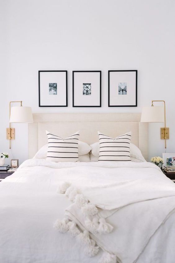 Beautiful bedroom design ideas and inspiration for decorating a master bedroom, small bedroom, guest room decor, modern spaces, coastal bedrooms & more - alaina kaz