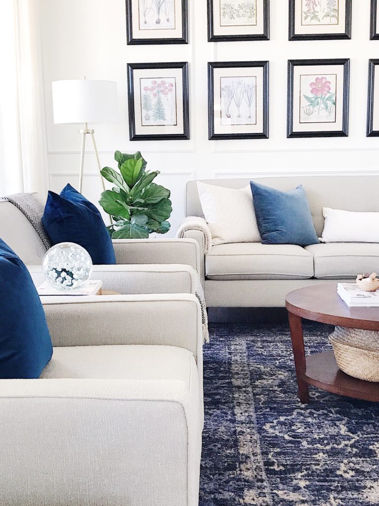 Spring Home Inspiration: Decorating with Blue - jane at home