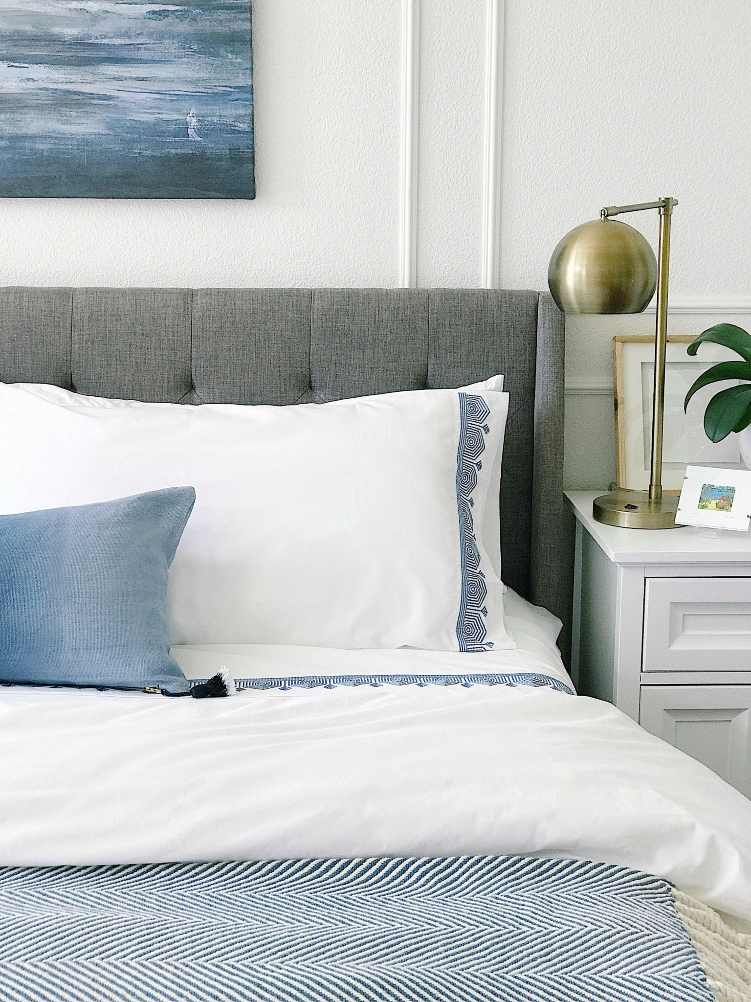 Our Coastal Bedroom Summer Refresh