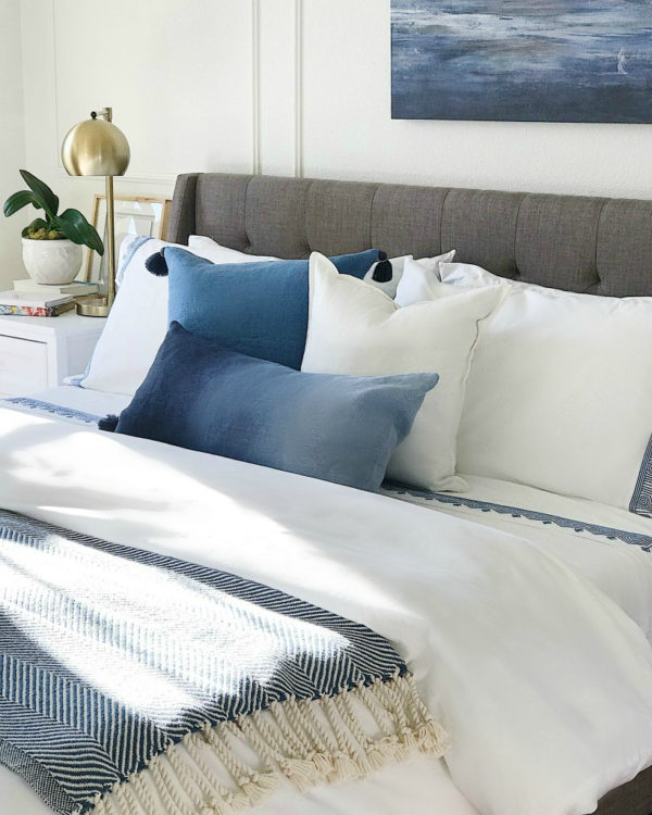 Our Coastal Bedroom Summer Refresh