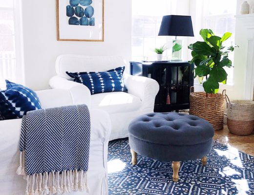 Blue And White Living Room Decorating Ideas Archives Jane