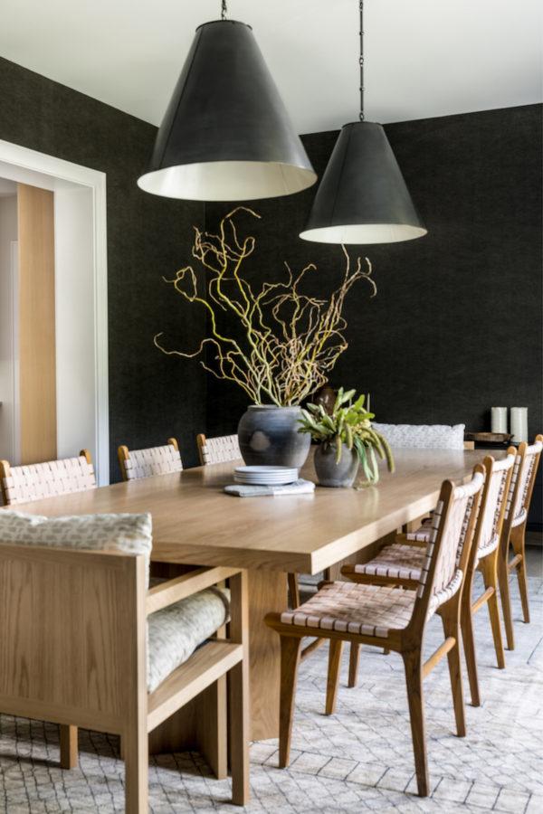 Love this beautiful modern dining room design! See all my favorite spaces of the week, including beautiful ideas for the kitchen, dining room, bedroom, living room, and more Lindye Galloway 