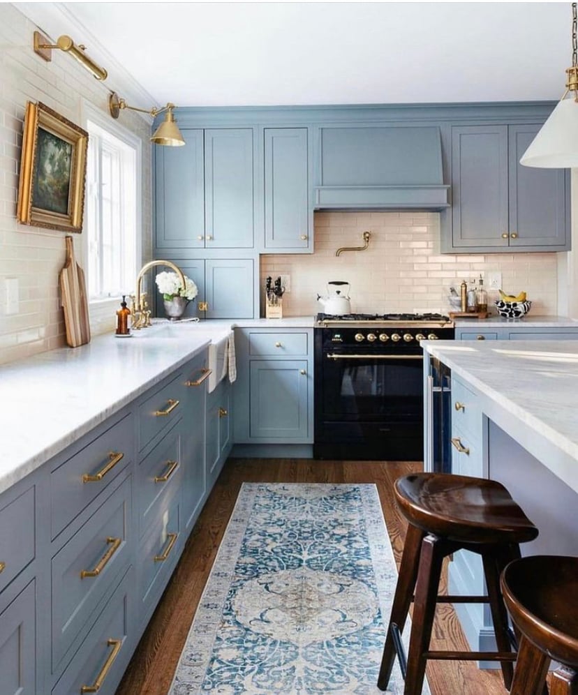 Beautiful Blue Kitchen Ideas and Trends for 2025 jane at home