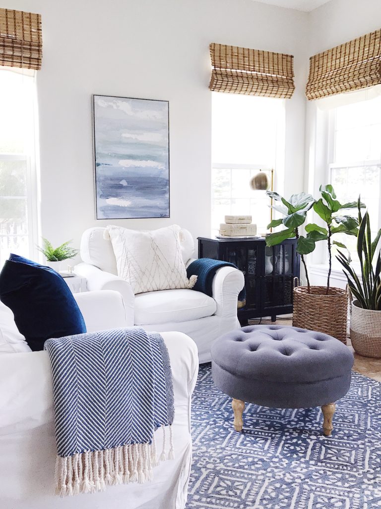 Easy summer decorating ideas for the living room - jane at home