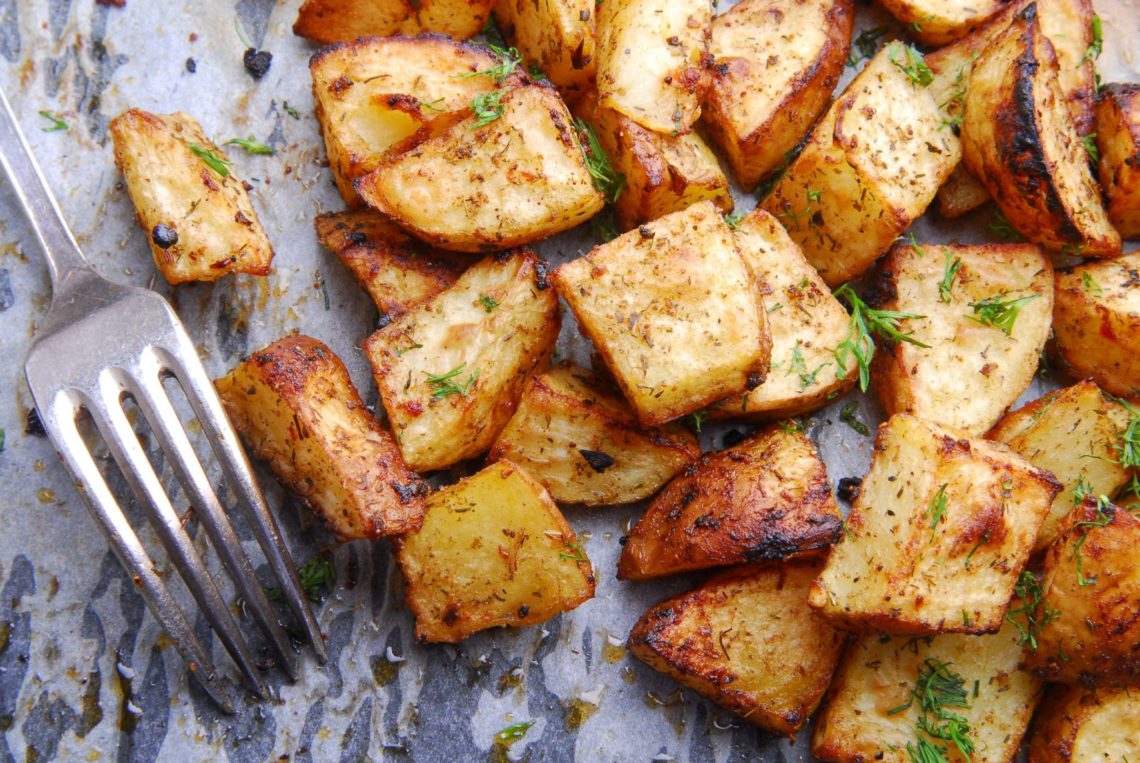 Crispy Garlic and Herb Oven Roasted Little Potato Recipe – jane at home