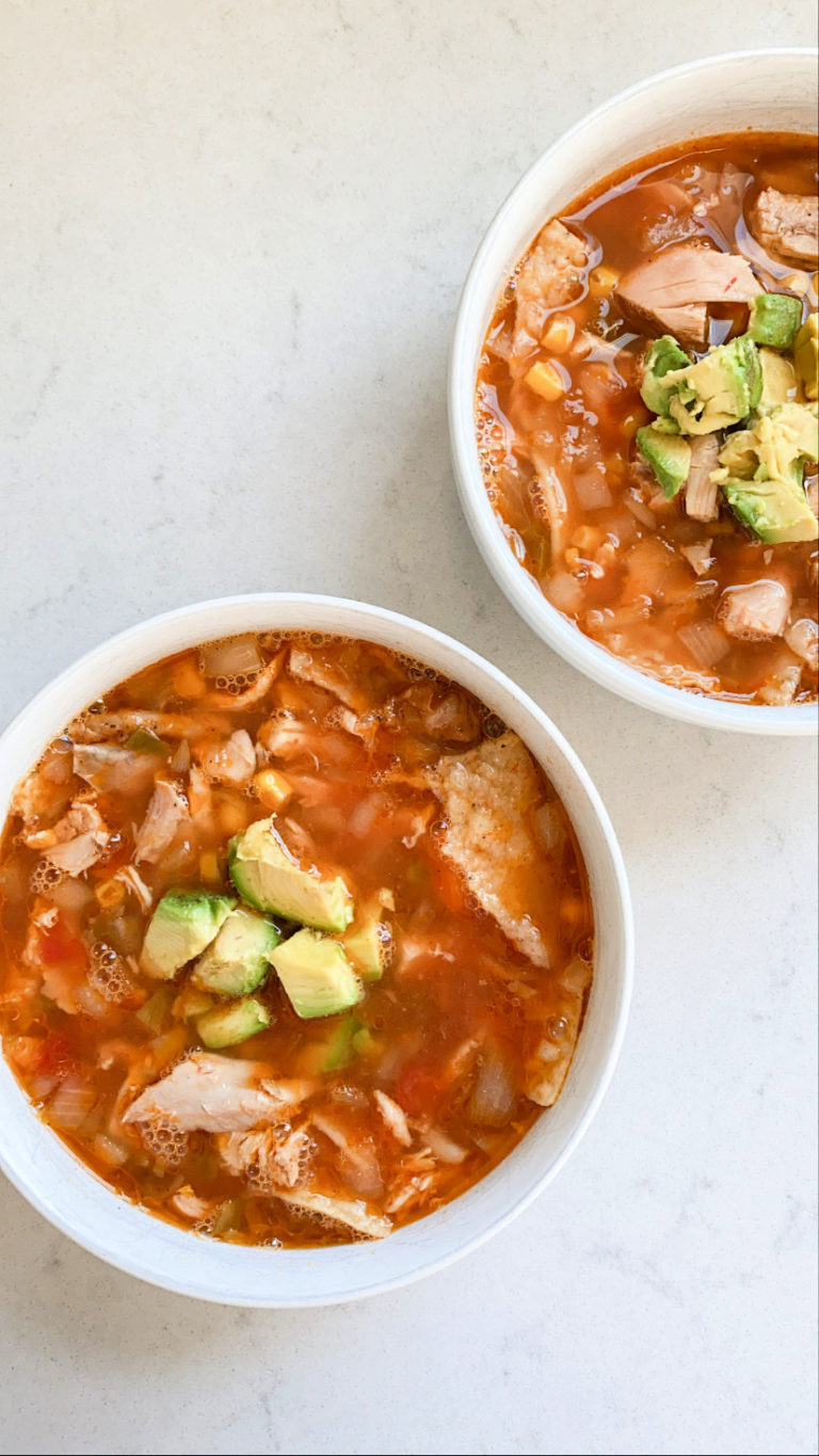 Quick and Easy Chicken Tortilla Soup Recipe – jane at home