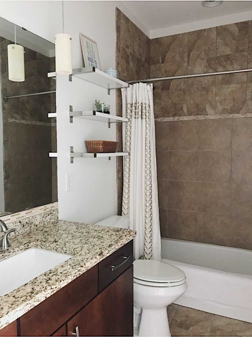 Our Small Bathroom Remodel on a Budget jane at home