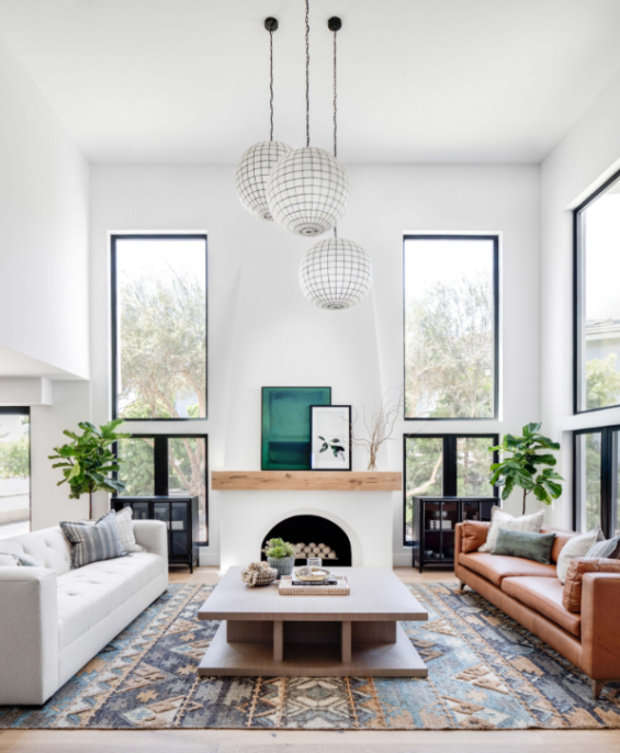 Loving Lately: My Favorite Spaces of the Week - Lindye Galloway Seacliff Living Room Great Room #home #style