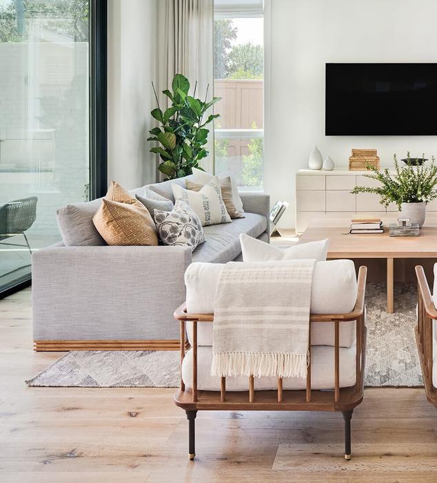 Love this beautiful modern living room design - Lindye Galloway