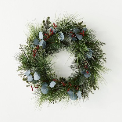 Beautiful Christmas wreath ideas for your front door and home - jane at home