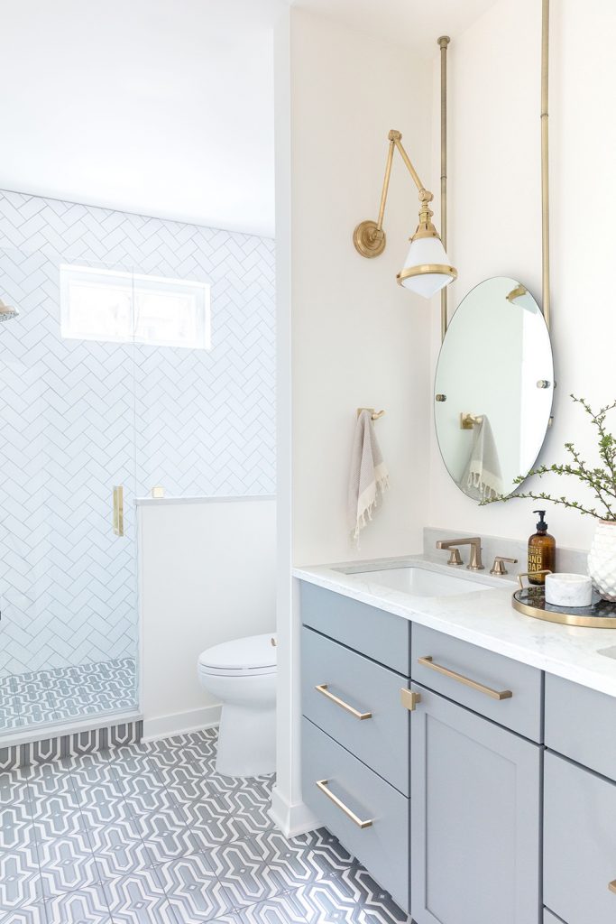 Beautiful modern bathroom remodel