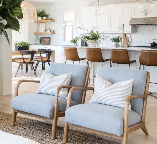 Love this beautiful space with neutral decor and furniture