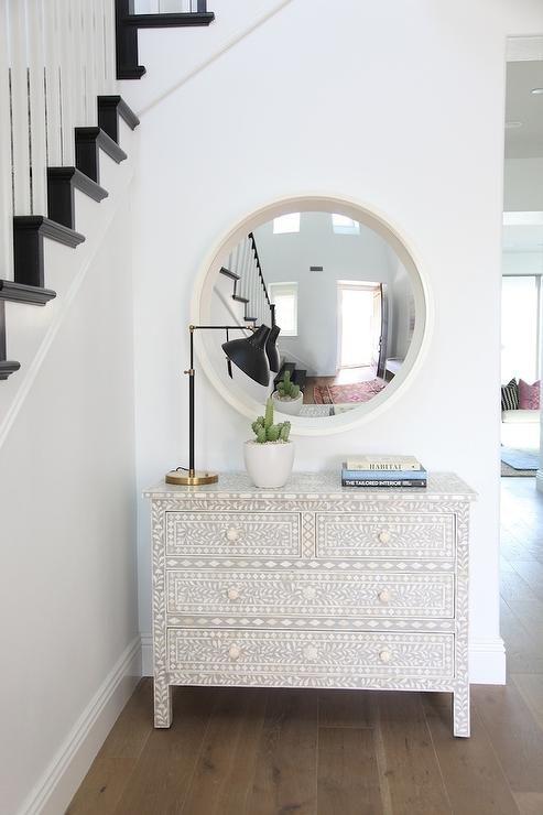 Make a beautiful first impression with modern entryway ideas, foyer decor, lighting, rugs, art, storage, ideas for small entryways, design tips and more - becki owens