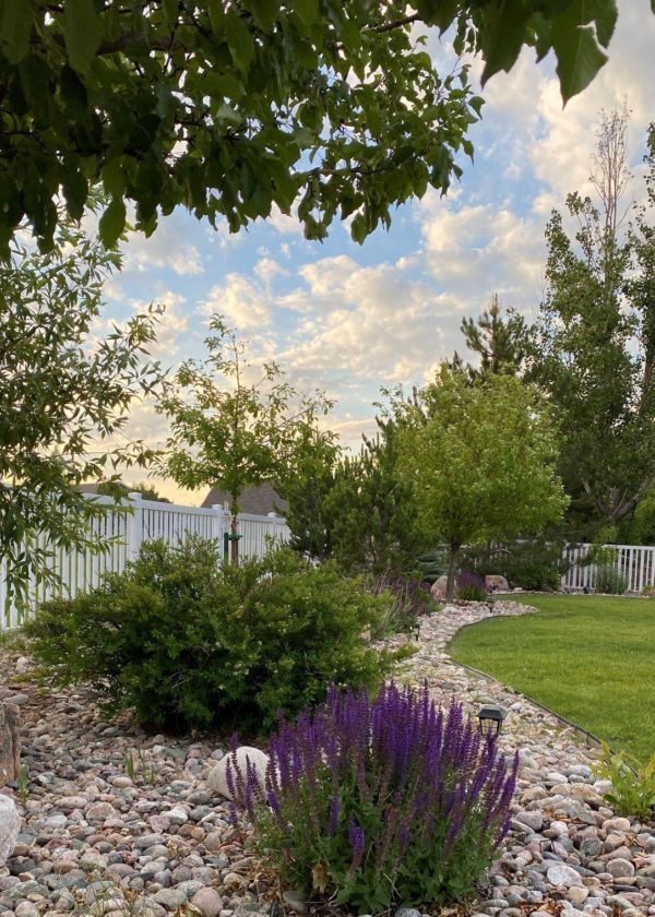 Simple landscape border ideas and landscaping for the front of the house and around the yard to increase the curb appeal of your home - jane at home