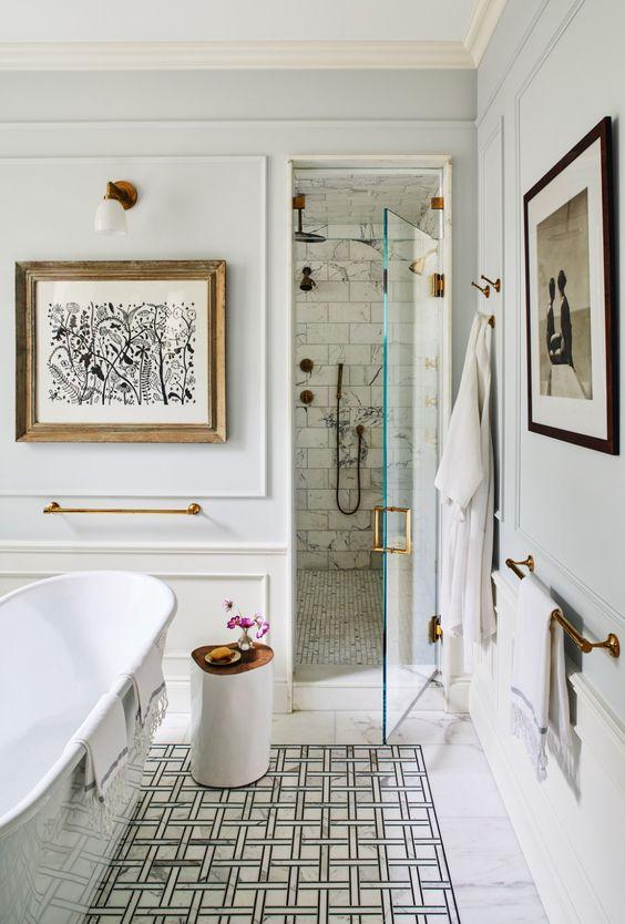 How to design a luxurious bathroom that will make you feel relaxed and rejuvenated, with beautiful bathroom design ideas, timeless master bathrooms, and quiet luxury - carrier and company