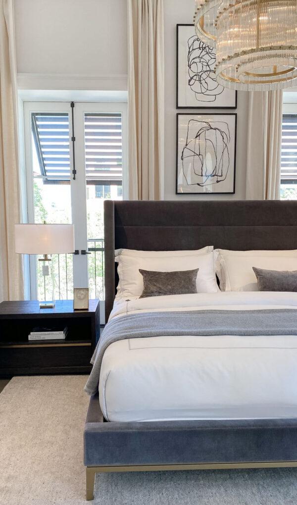 How to get the Restoration Hardware look on a budget. Luxury home styling tips you can use to create beautiful RH style in your living room, bedroom, and home - jane at home