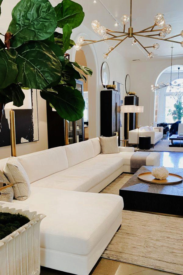 How to get the Restoration Hardware look on a budget. Luxury home styling tips you can use to create beautiful RH style in your home - jane at home
