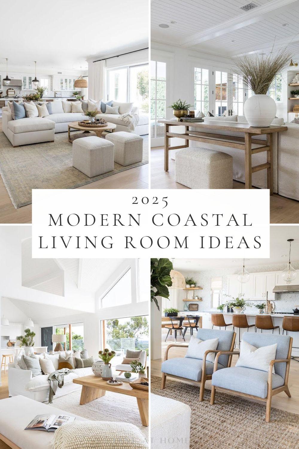 Modern Coastal Living Room Ideas and Trends for 2025 – jane at home