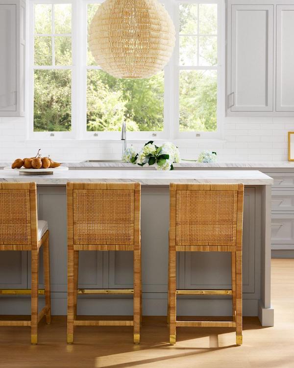 serena & lily beautiful kitchen counter stools