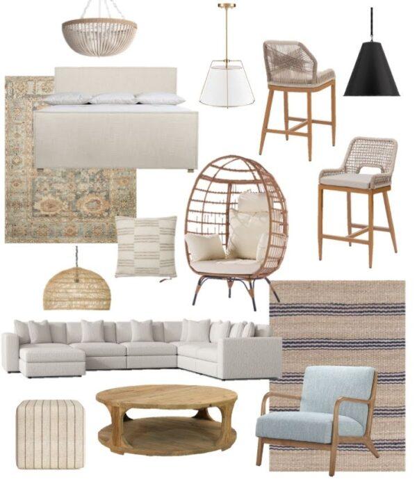 Wayfair Way Day Sale 2023 Top Picks for the home, including beautiful rugs, coffee tables, decor, lighting, bedding, outdoor, and more!