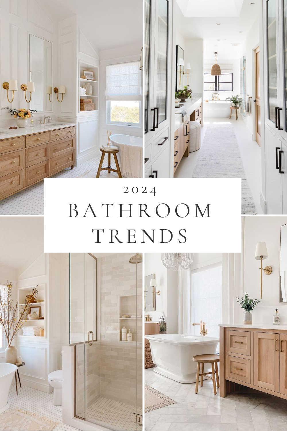 2024 Bathroom Design Trends and Decorating Ideas – jane at home