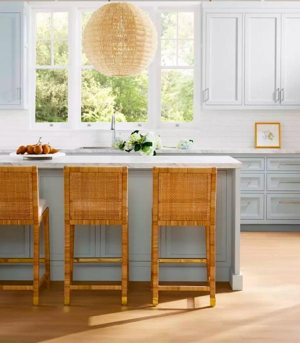 Serena & Lily kitchen counter stools