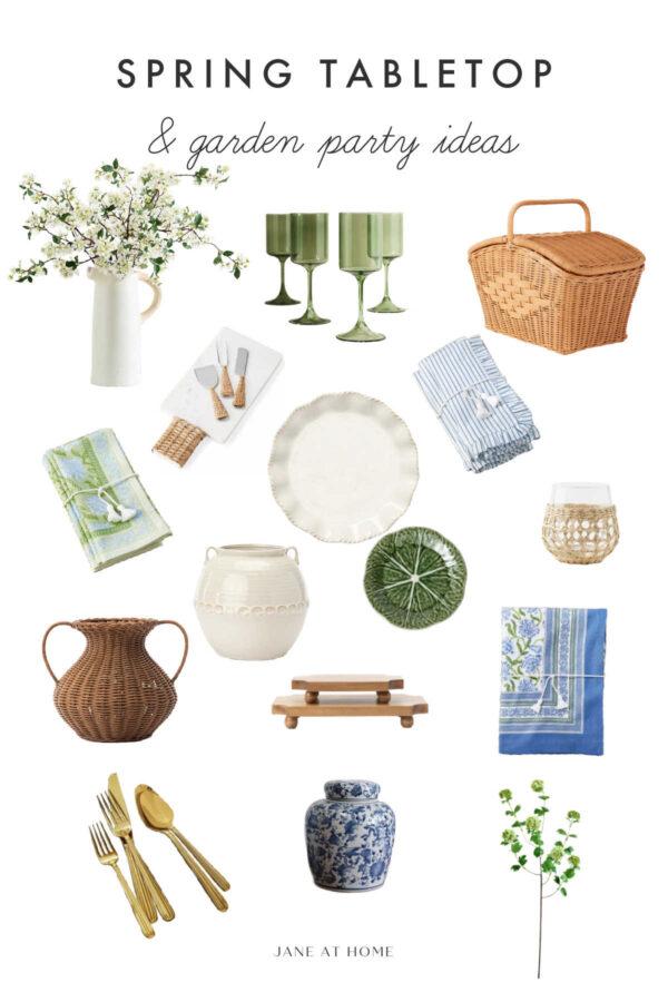 Spring Table, Easter Table, and Garden Party Ideas