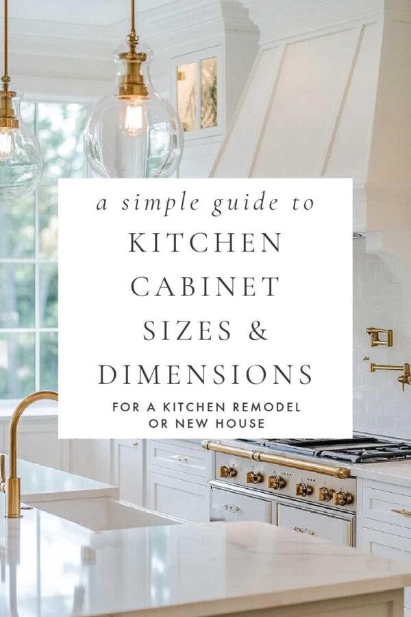 A guide to standard kitchen cabinet sizes and dimensions, with measurement tips for base, upper, wall, and corner cabinets, remodel inspiration, decor ideas, colors, and 2025 kitchen design trends.