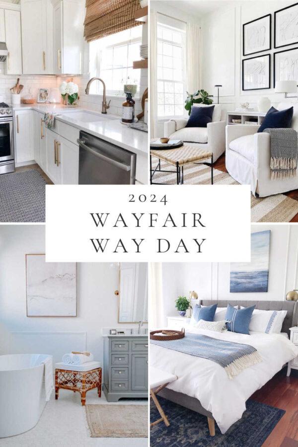 My top picks from the 2024 Wayfair Way Day event, with great deals on furniture, rugs, lighting, and decor for the bedroom, backyard, kitchen, living room, and more!