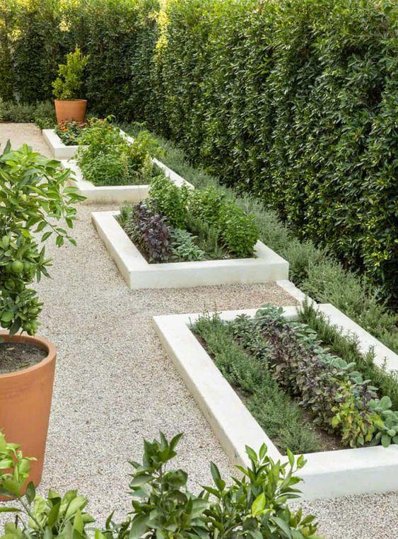 oz architects - jrz group - back yard side of house landscaping garden borders