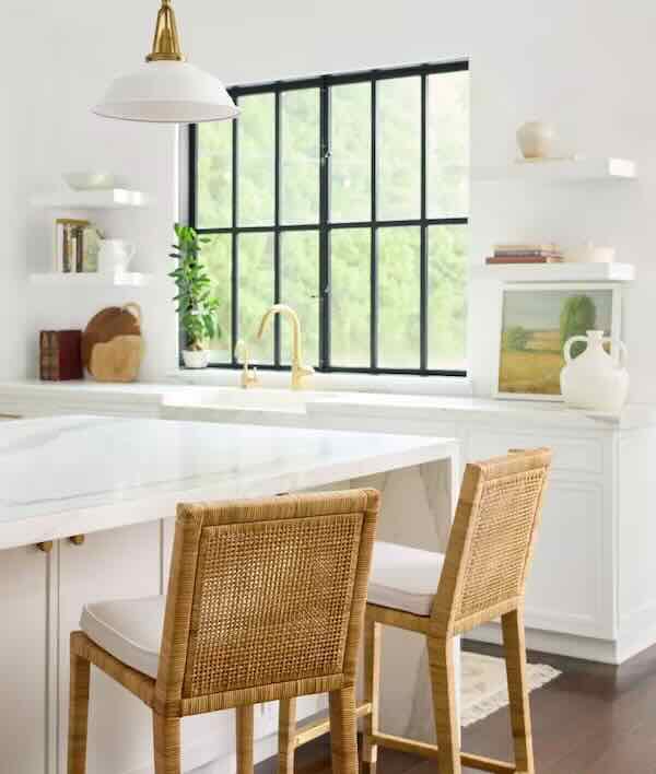 Serena & lily kitchen counter stools and dining chairs