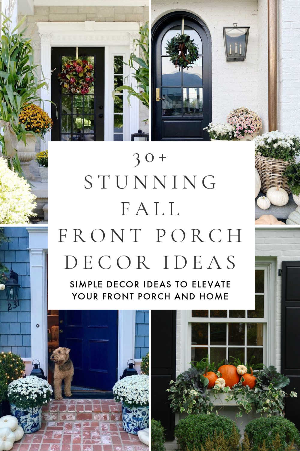 Beautiful Fall Porch Decorating Ideas for a Warm Autumn Welcome – jane ...