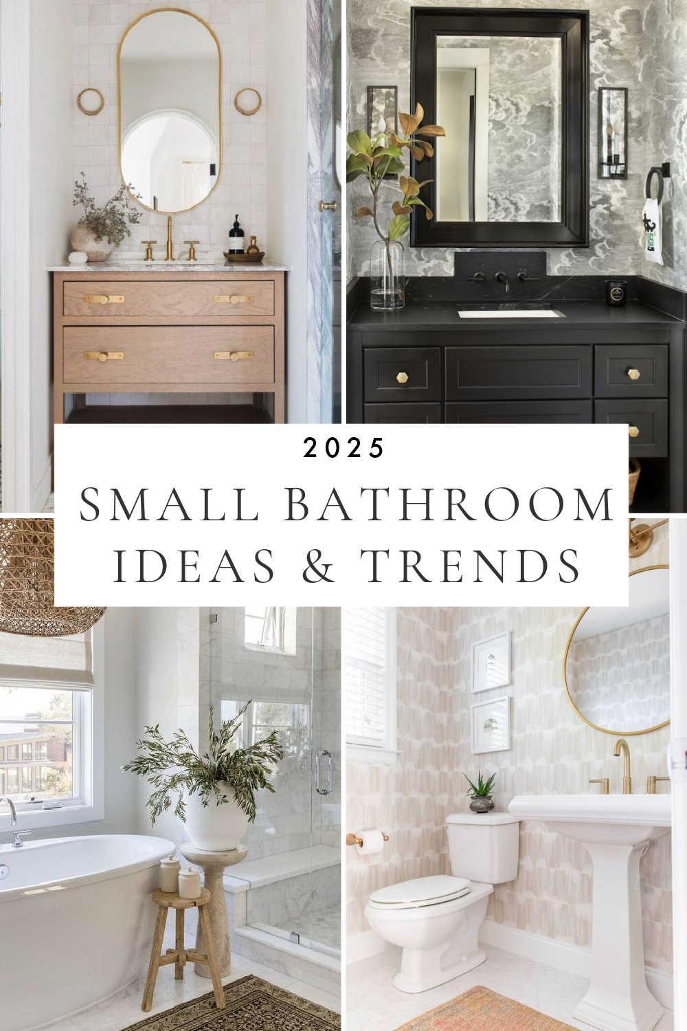 Small Bathroom Ideas for Full Bathrooms, Half Baths, and Powder Rooms ...