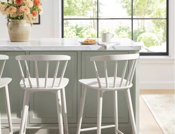 Serena & Lily kitchen dining counter stools