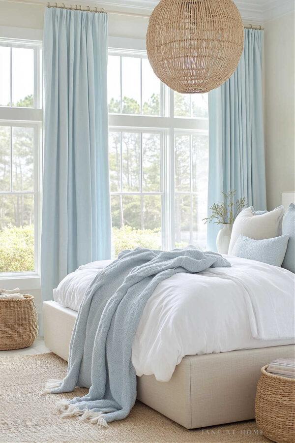 modern coastal bedroom - Jane at home