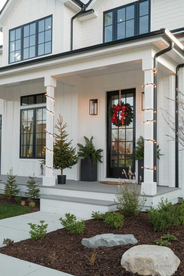 Christmas Porch and Outdoor Decor Ideas - Jane at Home