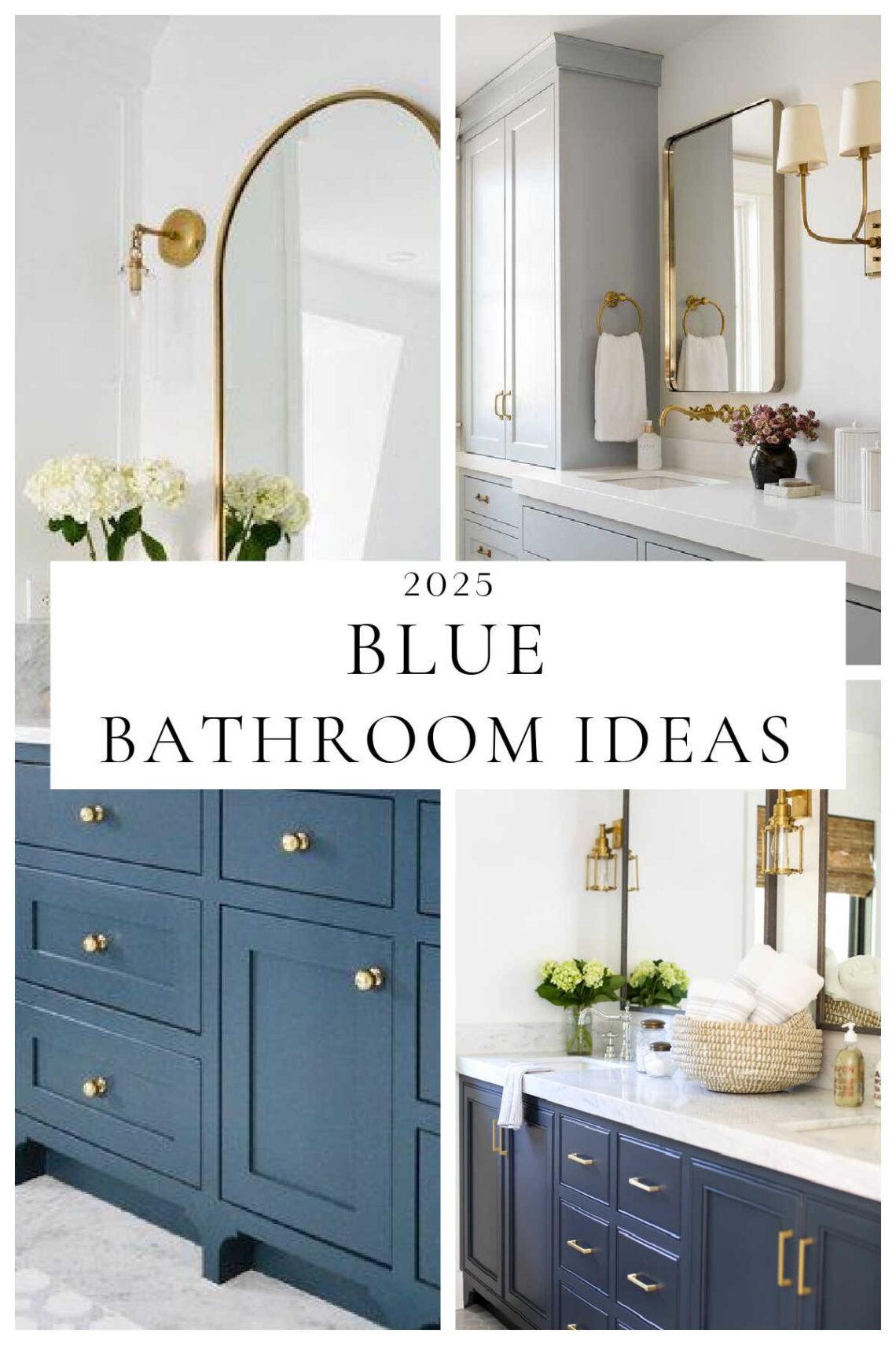 Blue Bathroom Ideas and Paint Colors for Small and Master Bathrooms ...