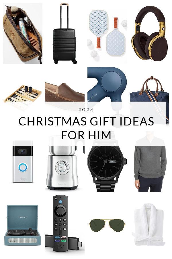 A guide to the best Christmas gift ideas for men in 2024, from tech gadgets and clothing to hobbies and self-care essentials, you'll find the perfect gifts for him -- even the man who has everything!