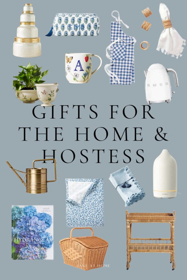 Beautiful gift ideas for the home, from decor and kitchen essentials to the perfect host and hostess gifts and Christmas presents for anyone who loves a cozy, welcoming home