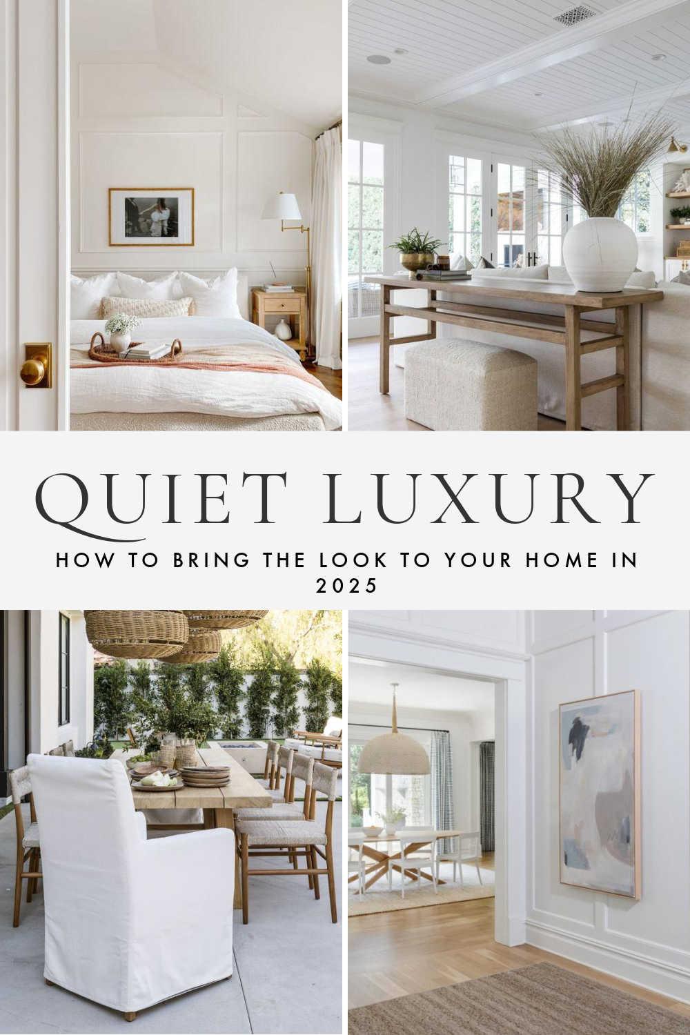 Quiet Luxury Interior Design: How to Bring the Look to Your Home in ...