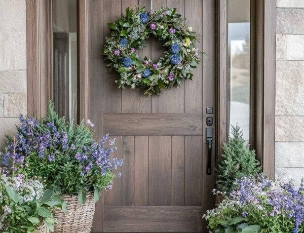 Beautiful spring porch decor ideas - Jane at Home