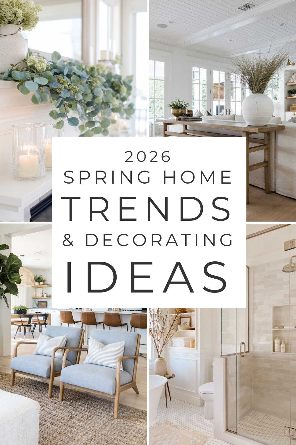 Simple Spring Decor Ideas for Your Home and Mantel