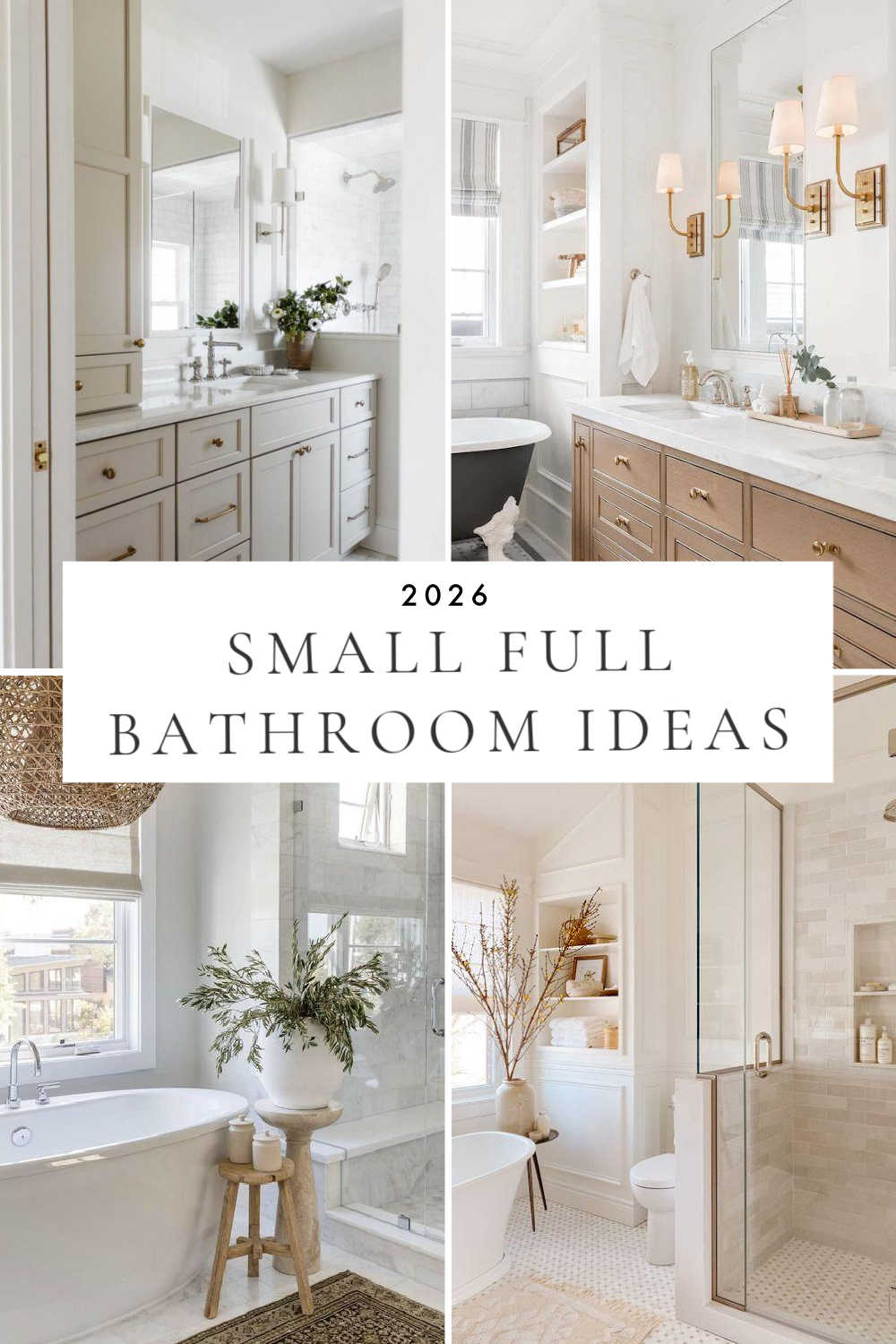 Small Bathroom Ideas and Design Trends for 2026 – jane at home