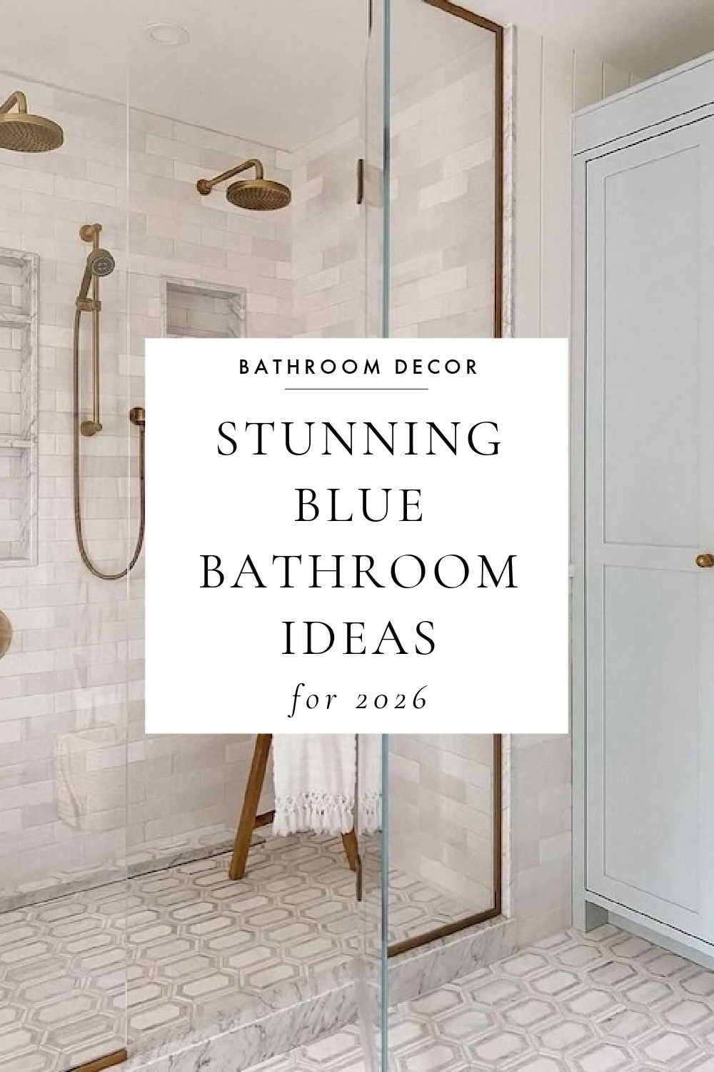 Blue Bathroom Ideas and Paint Color Inspiration for Small and Master ...