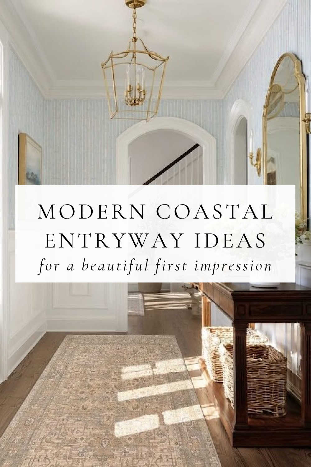 Modern Coastal Entryway Ideas and Trends for 2026 – jane at home