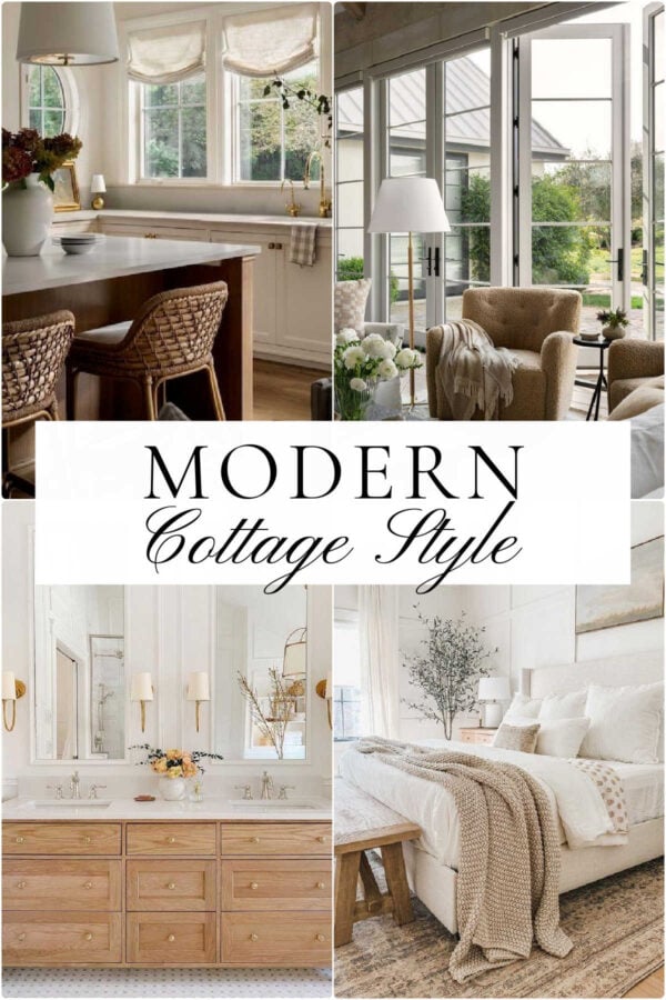 Step inside the cozy world of modern cottage style interior design with these beautiful home decorating ideas for 2025! Soft colors, natural textures, and timeless charm come together in this fresh take on English country cottage interiors - cozy home - cottagecore - cottage aesthetic - cottage style homes - English cottage