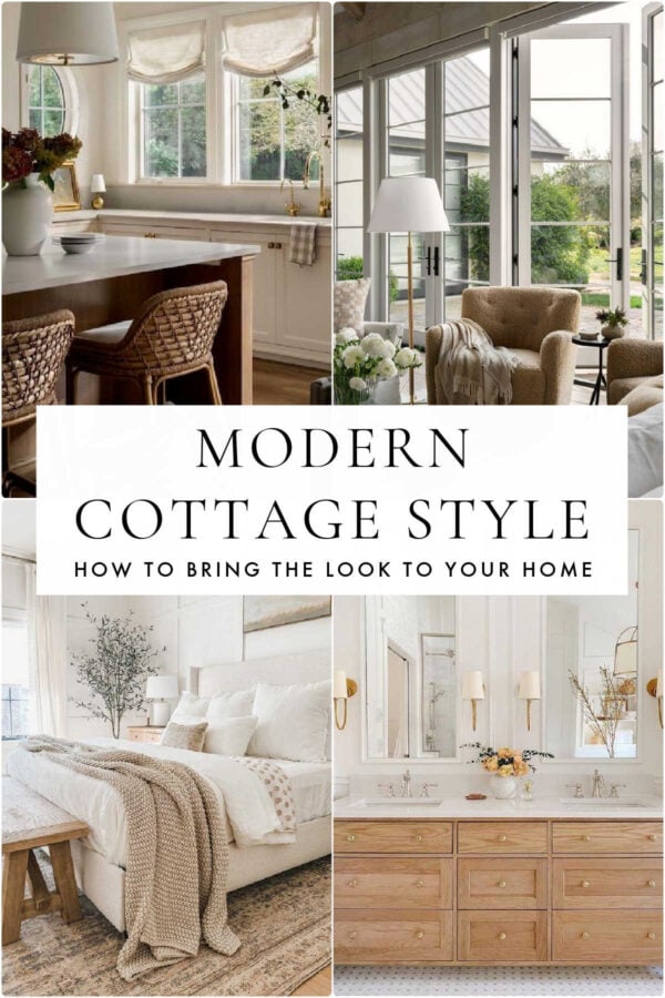 Step inside the cozy world of modern cottage style interior design with these beautiful home decorating ideas for 2025! Soft colors, natural textures, and timeless charm come together in this fresh take on English country cottage interiors - cozy home - cottagecore - cottage aesthetic - cottage style homes - English cottage